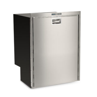 Einbau Kühlmöbel, interner Kompressor, Front: Edelstahl