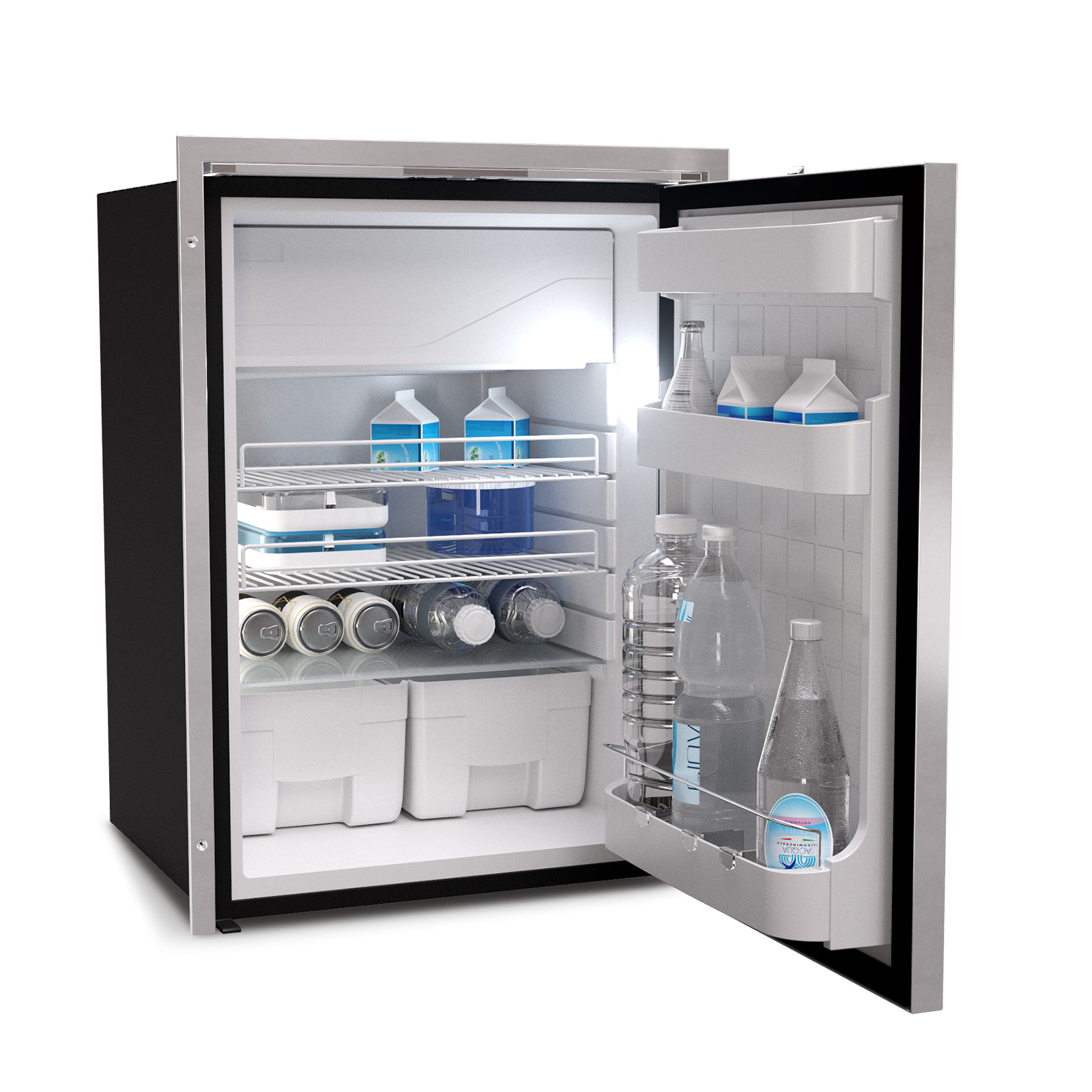 Vitrifrigo C130LX OCX2 Kühlschrank mit Gefrierfach Edelstahl - Image 2