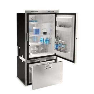 Vitrifrigo DW250 OCX2 BTX Premium Kühl-Kombination: Kühlschrank oben, Gefrierschublade unten